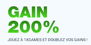 1xgames 200 pourcents casino