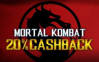 20% cashback mortal kombat 